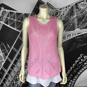 NEW YORK & COMPANY Spring Pink Sweater